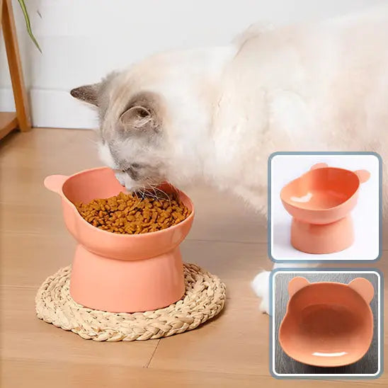 Gamelle inclinée forme de Chat Yiwu Yikang Store