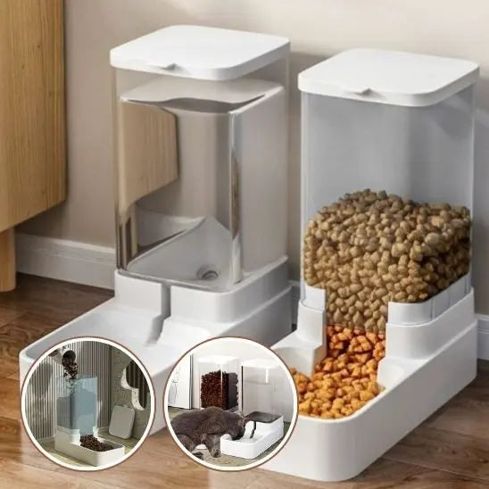 Distributeur de croquettes et d'eau pour Chat PetStar Store
