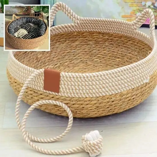 Lit tissé confortable pour chat PETBENEFIT Ali Store