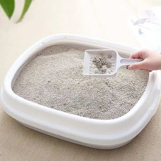 Litière Anti-Éclaboussures pour Chat LEEPEE Global Store