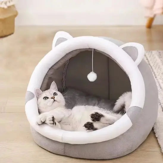 Lit Doux et Chaud en forme de Chat Dang Pet Life Store