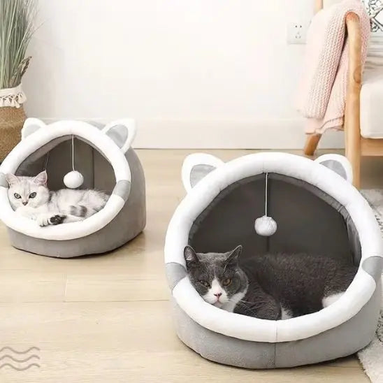 Lit Doux et Chaud en forme de Chat Dang Pet Life Store