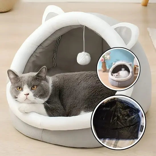 Lit Doux et Chaud en forme de Chat Dang Pet Life Store