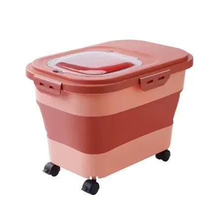 Conteneur de stockage de nourriture pliable pour chat AngelCity Clothes Store