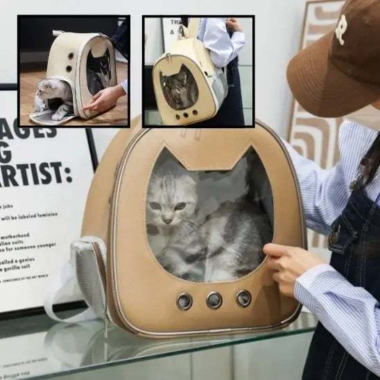 Sac à Dos pour transport de chat Just A Store