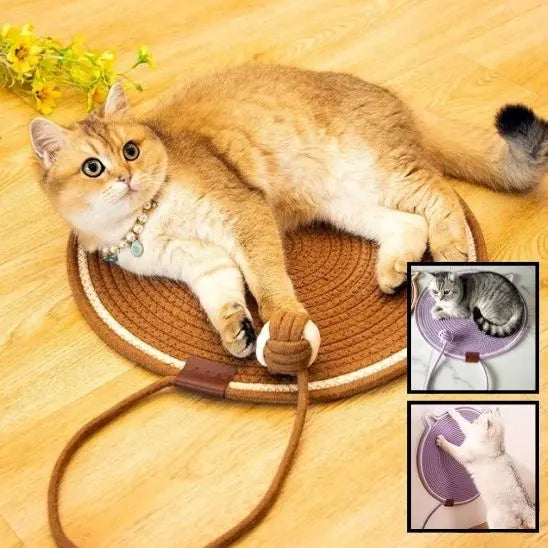 Tapis à Gratter en Corde de Coton pour Chat Coolbear Store