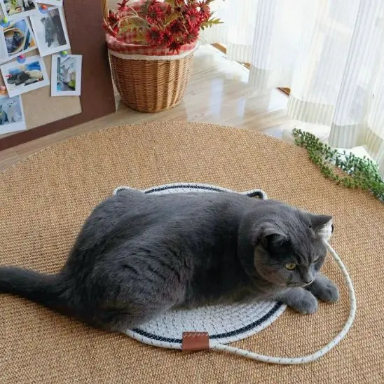 Tapis à Gratter en Corde de Coton pour Chat Coolbear Store