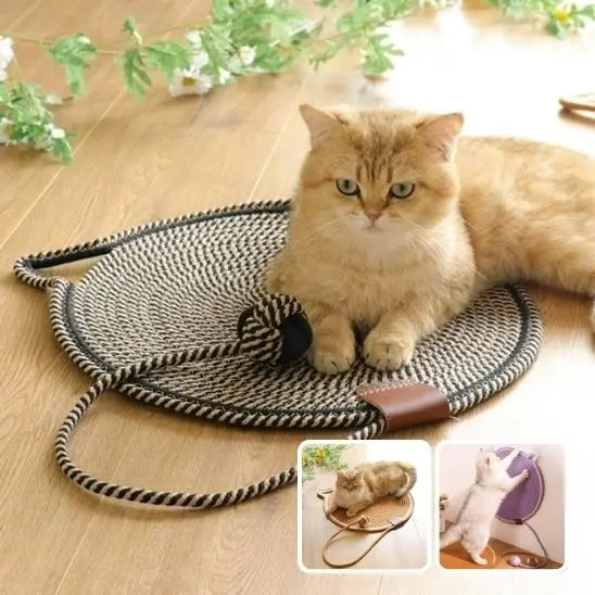Tapis à Gratter en Corde de Coton pour Chat Coolbear Store