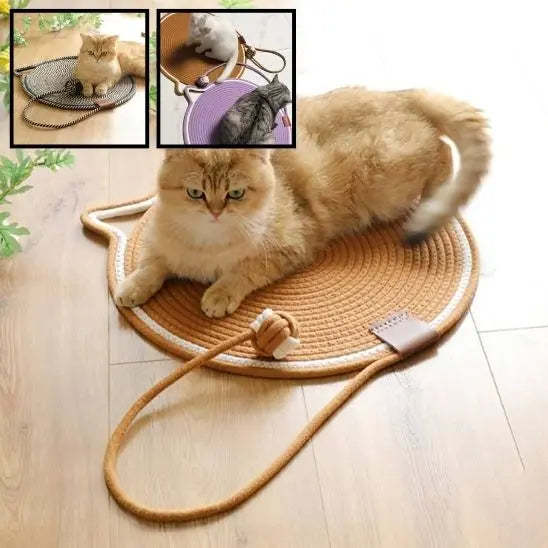 Tapis à Gratter en Corde de Coton pour Chat Coolbear Store