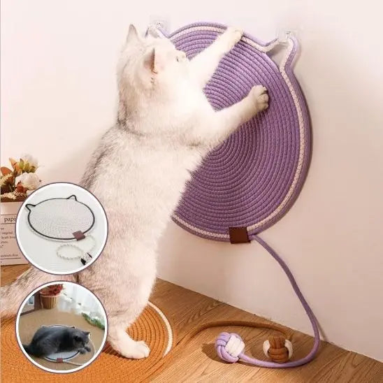 Tapis à Gratter en Corde de Coton pour Chat Coolbear Store