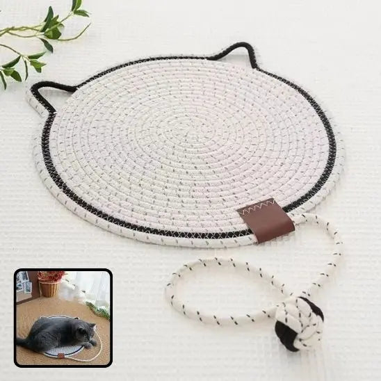 Tapis à Gratter en Corde de Coton pour Chat Coolbear Store