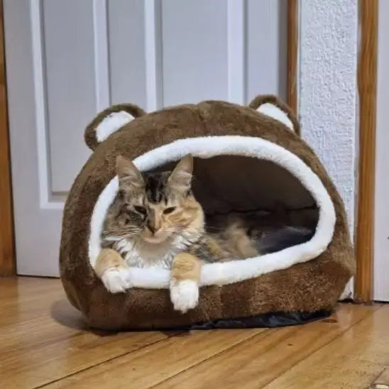 Lit Douillet et Confortable pour chat Snowball Store