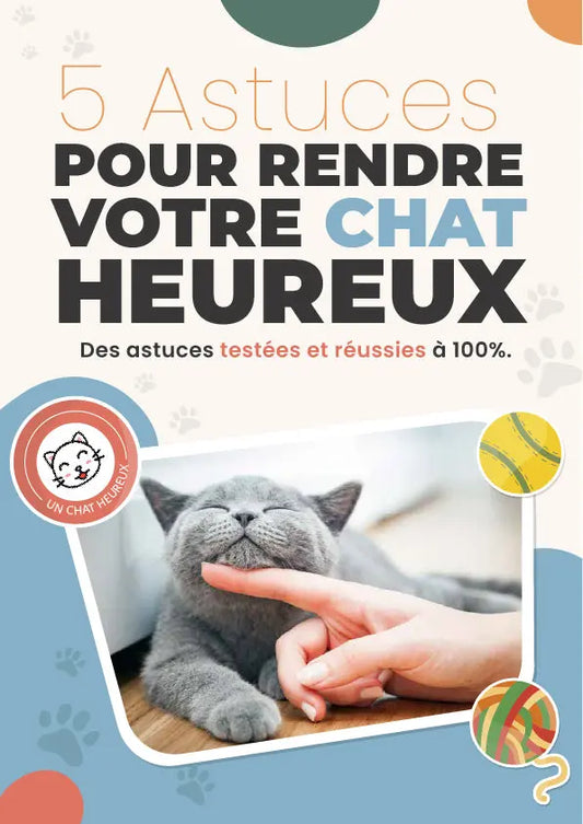 E-Book -- 5 Astuces pour rendre votre chat heureux Zone Chaton