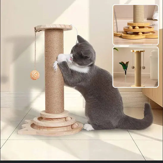 Arbre à chat avec balle suspendue Life Power Store