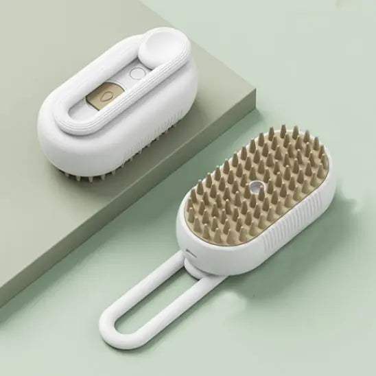 Brosse pour chat à vapeur Pet Clothing Store