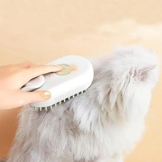 Brosse pour chat à vapeur Pet Clothing Store