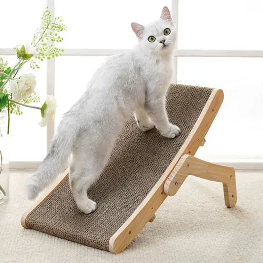 Griffoir en bois pour chat Qlfyuu Official Store
