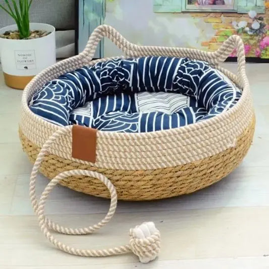 Lit tissé confortable pour chat PETBENEFIT Ali Store