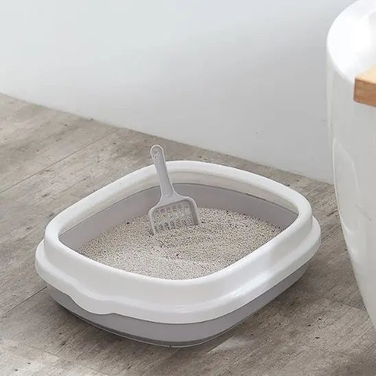 Litière Anti-Éclaboussures pour Chat LEEPEE Global Store