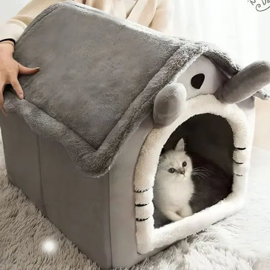 Maison d'intérieur chaude pour chat Shop1102884500 Store