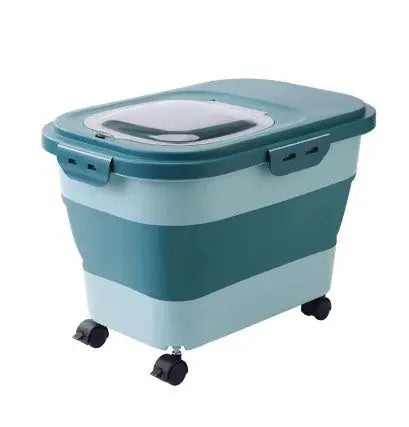 Conteneur de stockage de nourriture pliable pour chat AngelCity Clothes Store