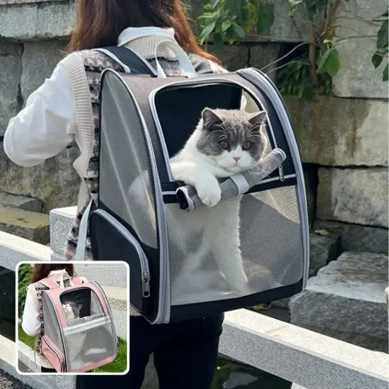 Sac à Dos pour Transport de Chat You Grocery Store