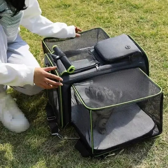 Sac de transport pour Chat (Approuvé par les Compagnies Aériennes) DEONI Department Store