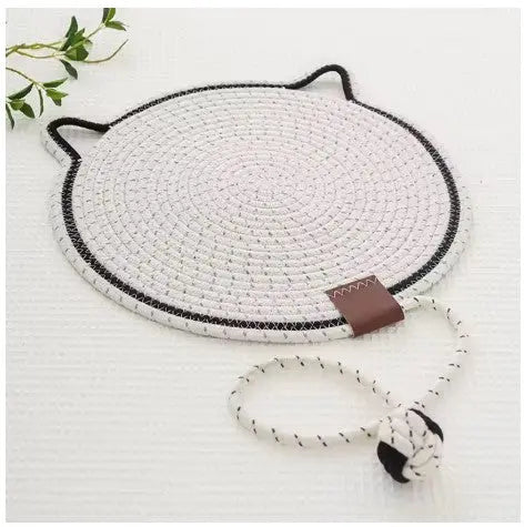 Tapis à Gratter en Corde de Coton pour Chat Coolbear Store